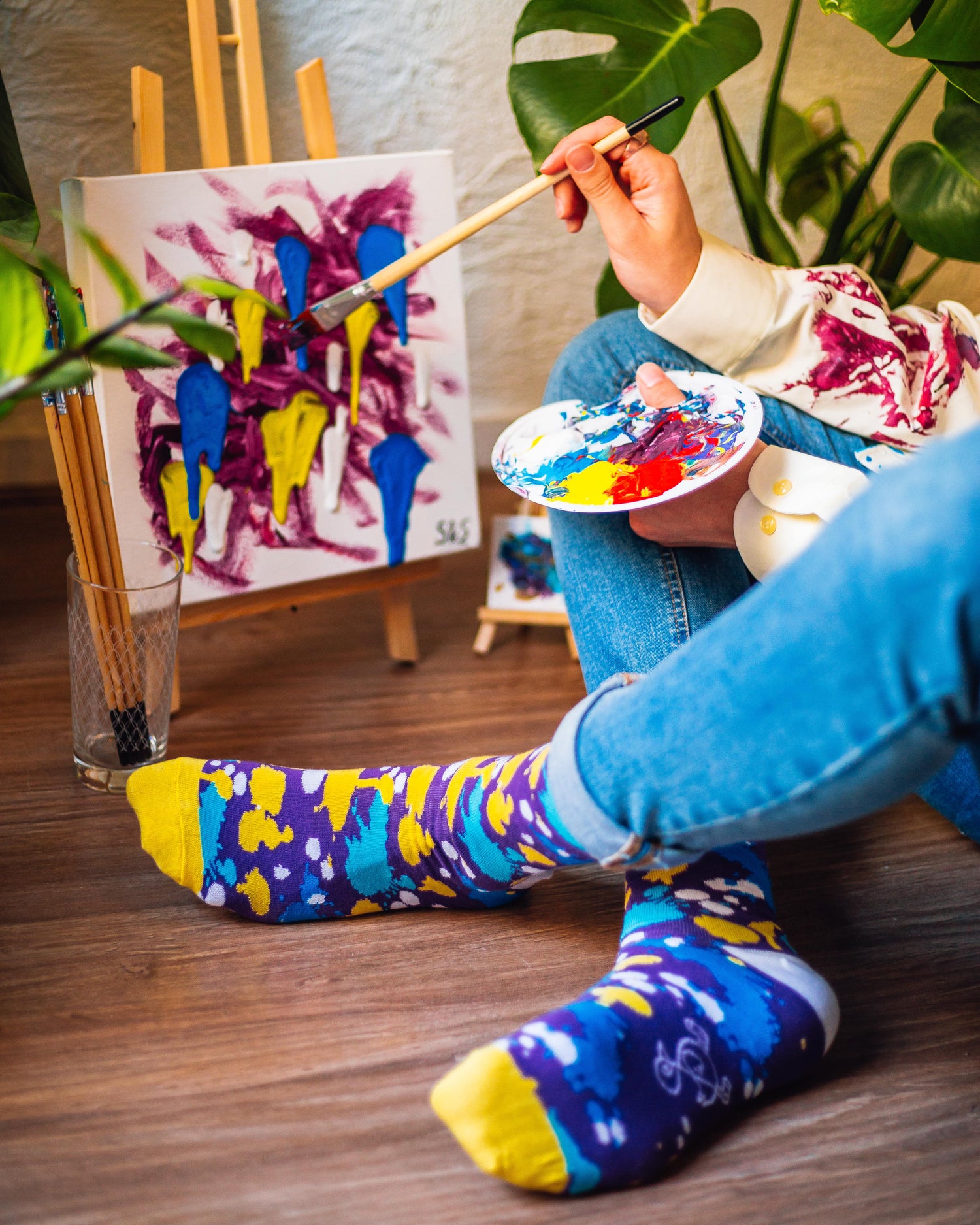 April 2020 – Home-Künstler Sock